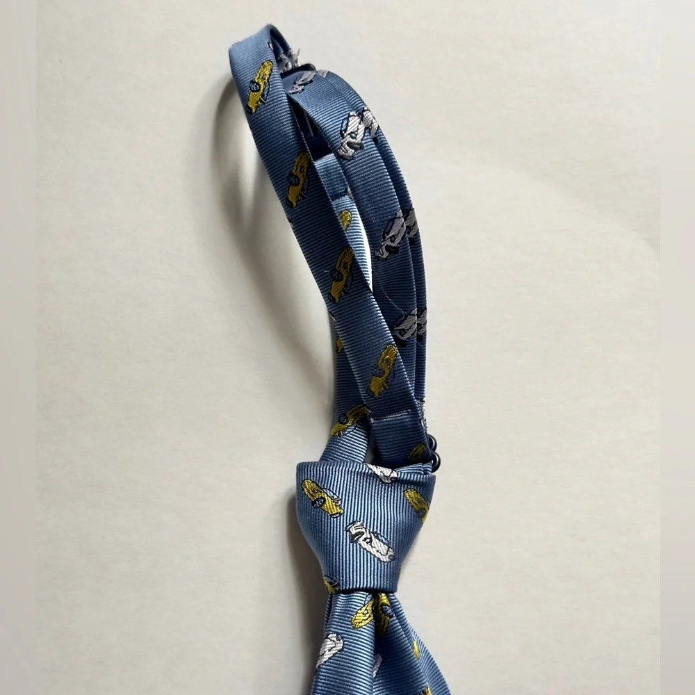 Boys Clip-On Ties Children’s Place Blue Cars Necktie Izod Christmas Plaid Bowtie